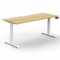 Boost Crank Manual Height Adjustable Single Workstation