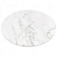 Custom Round Compact Laminate Outdoor Table Top with Matching Edge