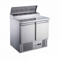 FED-X Two Door Salad Prep Fridge - XGNS900D