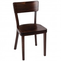 Modern Bentwood Chair A-9449 Walnut