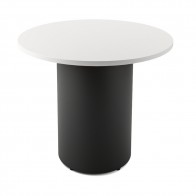 Drum Base Round Cafeteria Table
