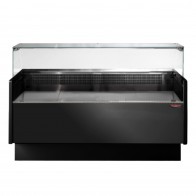 Tecnodom Serie MR9.5 Black 1520mm Wide Deli Display with Storage and Castors TDMR-0915B