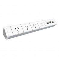 Above Desk 4x Power and 3x Data Outlets