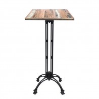 Angel Rustic French Industrial Bar Table