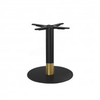 Annick Black Brass Coffee Table Base
