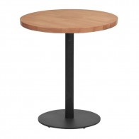 Annick Round Timber Cafe Table