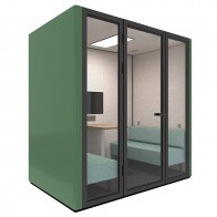 B.Quiet 6 Person XLarge Office Pod - Custom Colour