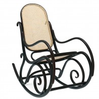 Bentwood Cane Rattan Rocking Chair BJ-9816 CANE