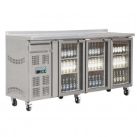 Polar Premium Bar Fridge 3 Door CK491-A
