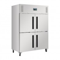 Polar Gastro Refrigerator Double Door Upright Stable Door DL709-A