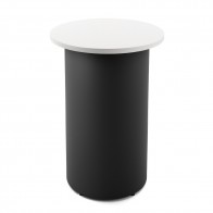 Drum Base High Bar Cafeteria Table 