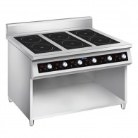 Electmax 700 Series Induction 6-Burner Cooker With Splashback EIC7-1200P