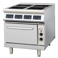Electmax Induction 4 Burner Cooker with Convection Oven - IC9-4B