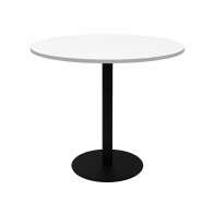Estillo Round Flat Disc Base Cafeteria Table