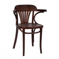 Fan Back Bentwood Arm Chair B-165