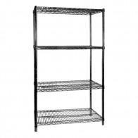 Modular Systems Four Tier Shelving - 457 mm deep x 1880 high B18/48