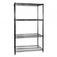 Modular Systems Four Tier Shelving - 457 mm deep x 1880 high B18/72