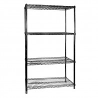 Modular Systems Four Tier Shelving - 610 mm deep x 1880 high B24/36