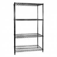 Modular Systems Four Tier Shelving - 610 mm deep x 1880 high B24/54