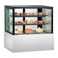 Bonvue Commercial Cake Display with 2 shelves SSU120-2XB