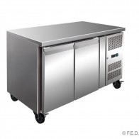 FED TROPICALISED 2 Door Gastronorm Bench Freezer GN2100BT