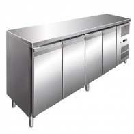 Thermaster TROPICALISED 4 Door Gastronorm Bench Fridge GN4100TN