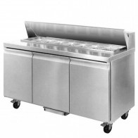 Thermaster three large door Sandwich Bar SLB180