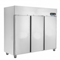 FED Three Door SS Upright Display Freezer SUF1500