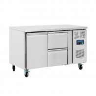 Polar U-Series Double Drawer Counter Fridge 282 Litre GD873-A