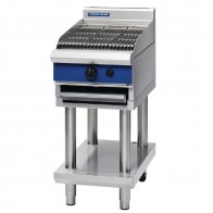Blue Seal 450mm Gas Chargrill On Leg Stand - Natural Gas GE838-N