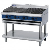 Blue Seal 1200mm Gas Chargrill On Leg Stand - LPG / Propane GE841-P