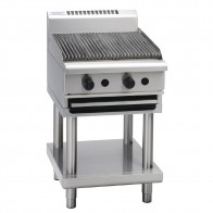 Waldorf 600mm Gas Chargrill On Leg Stand - Natural Gas GE850-N