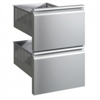 Thermaster Optional Set 2 Drawers for Solid Door Units - GN-2DRAWER