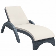 Karina Sun Lounger Stackable with Cushion