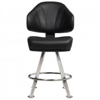 Las Vegas Gaming Stool - Silver