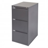 Metal 3 Drawer Vertical Filing Cabinet