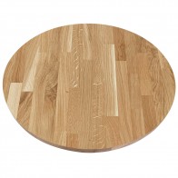 Oak Table Top Solid Timber Round