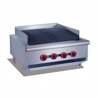 Gasmax Natural Gas 4 Burner Char Grill Top QR-24E 