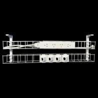 Rapid Wiring Dual Tier Cable Basket 4 GPO + 4 DATA
