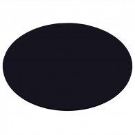 Round Compact Laminate Table Top with Contrasting Edge