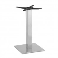 Ingela Square Stainless Steel Table Base