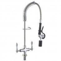 Sunmixer Mini Pre Rinse Unit With 180mm Riser And 560mm Hose T98001MN-1C