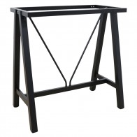 Sylvie Commercial Outdoor Bar Height Table Frame