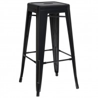 Tolix Industrial Bar Stool 75cm