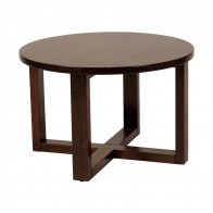 Zara Solid Wood Round Coffee Table