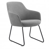 Odelia Waiting Room Sled Leg Tub Chair