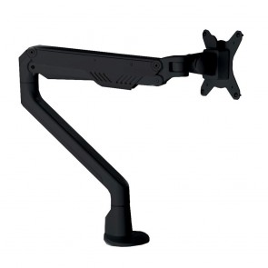 Black Computer Monitor Stand Single Arm