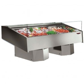 Bonvue Multiplexable Serve-over Refrigerated Fish Open Display - FSG2000