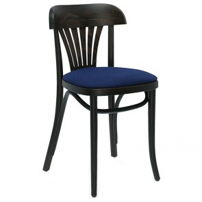 Fan Back Bentwood Chair A-165 Upholstered