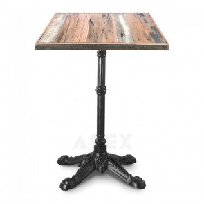 Abella Rustic Industrial Bistro Table